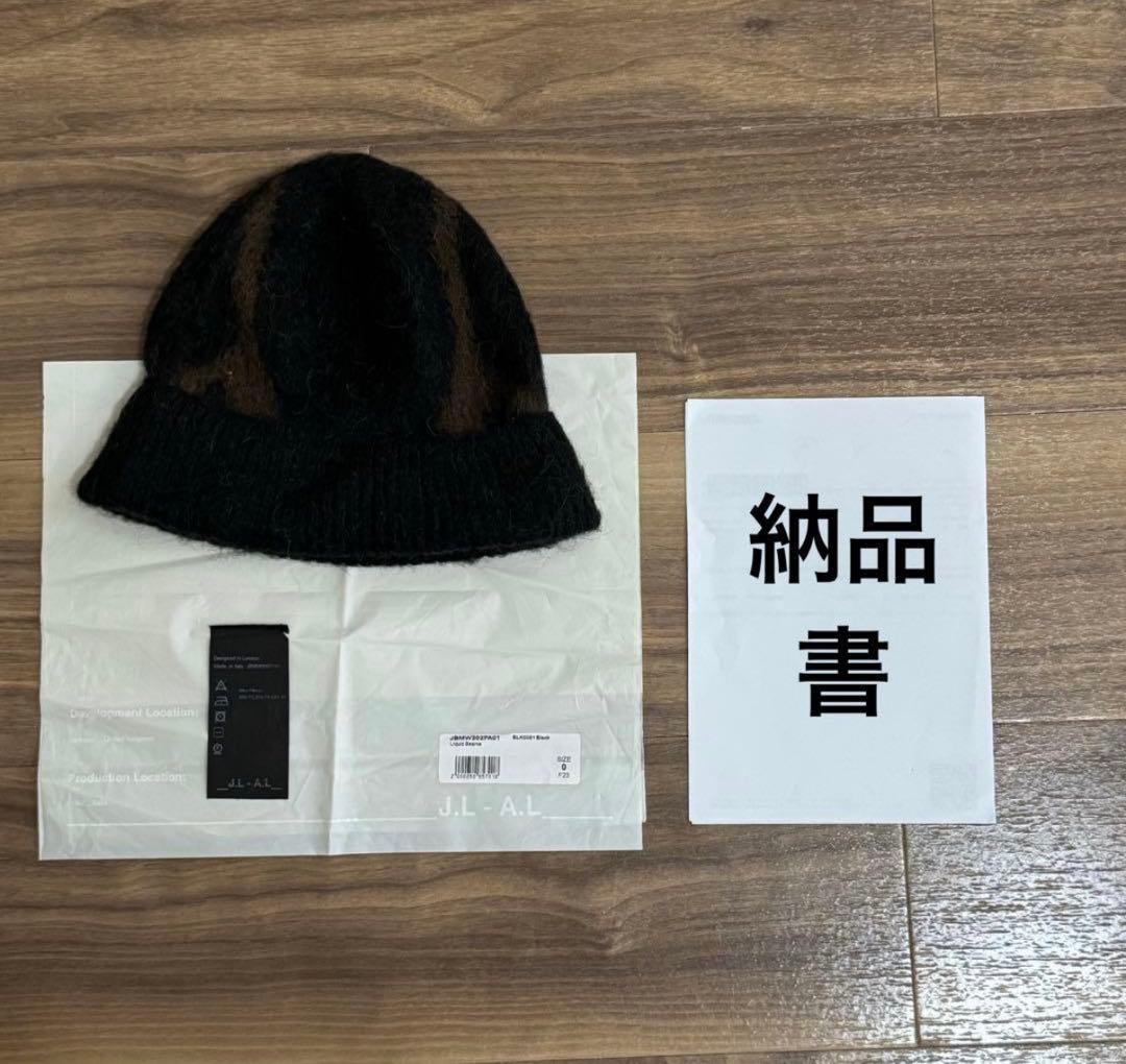 J.L - A.L Liquid Beanieモヘアニットキャップ　 ビーニー
