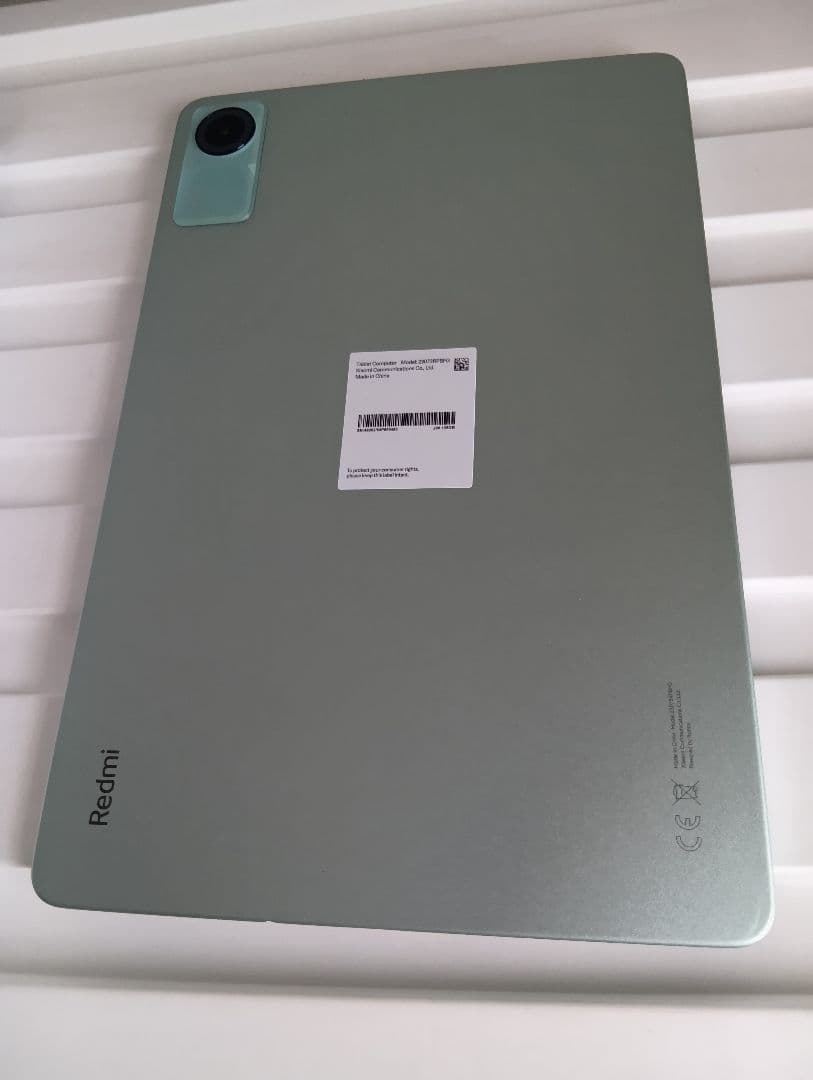 シャオミ　Xiaomi　タブレットPC Redmi Pad ミントグリーン　美品