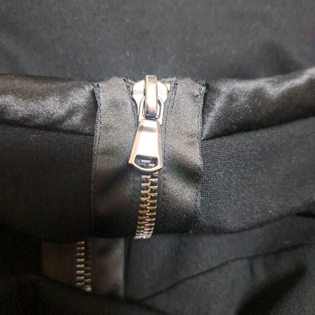 Max&Co 黒 七分袖 ワンピース L