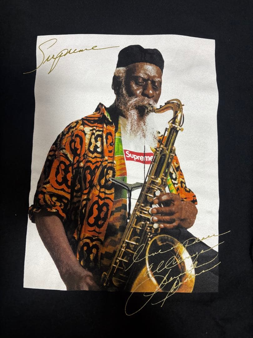 Supreme Pharoah Sanders Tee L 黒