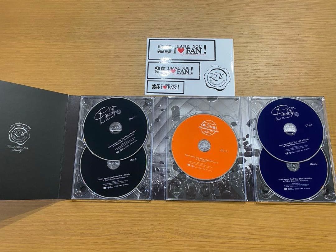 安室奈美恵Final Tour 2018〜Finally〜初回盤DVD5枚組
