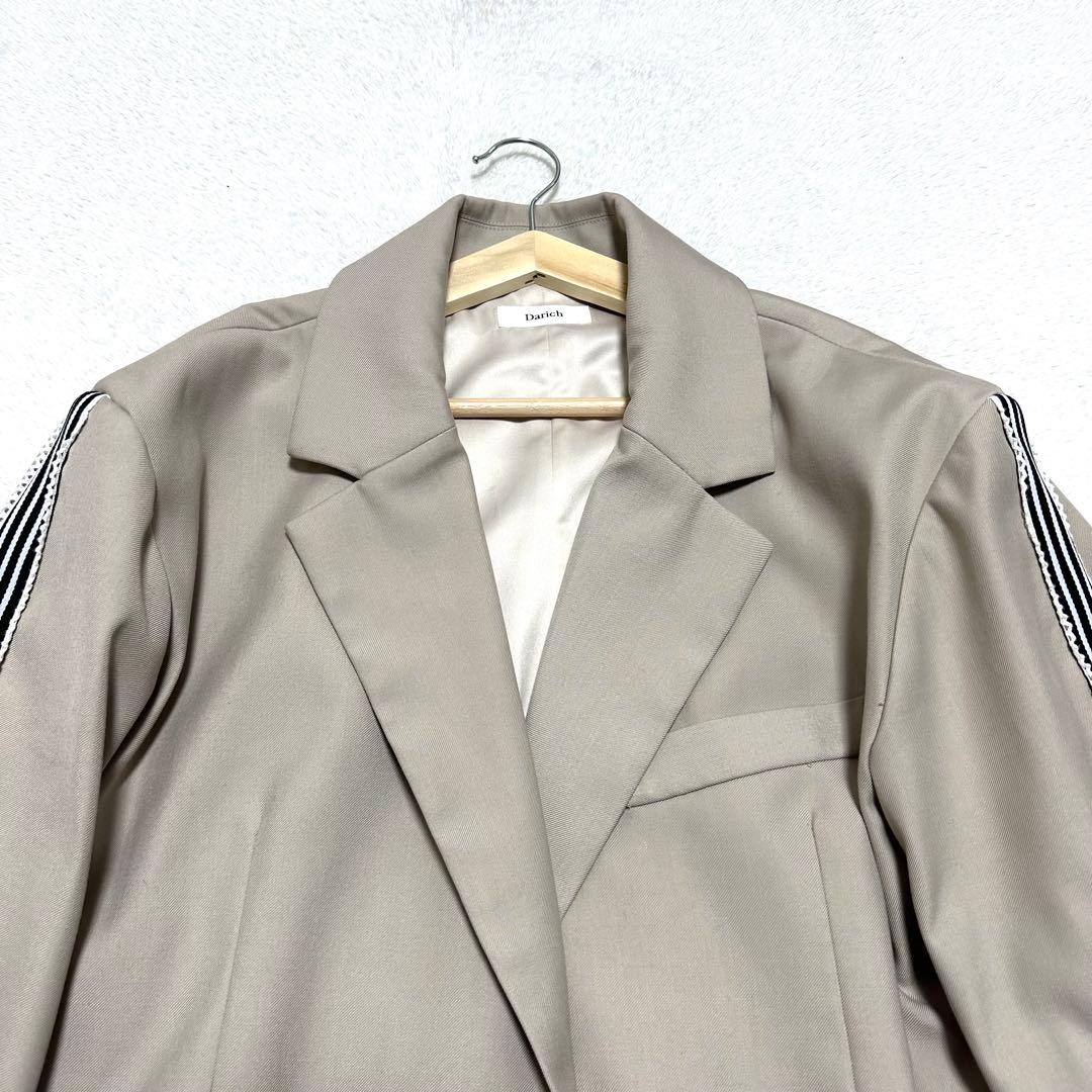 美品　Darich ダーリッチ　サイドライントラックオーバージャケット　訳あり