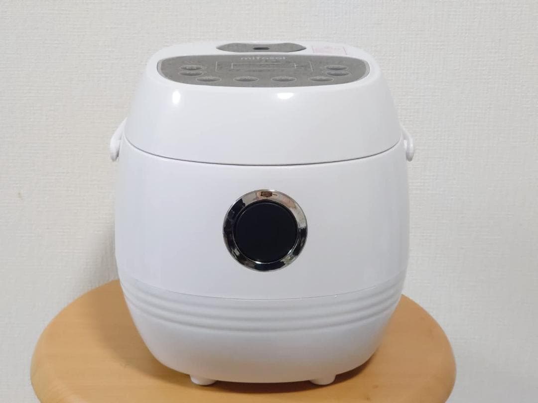 8モード搭載 予約保温機能付き コンパクト2合炊き炊飯器