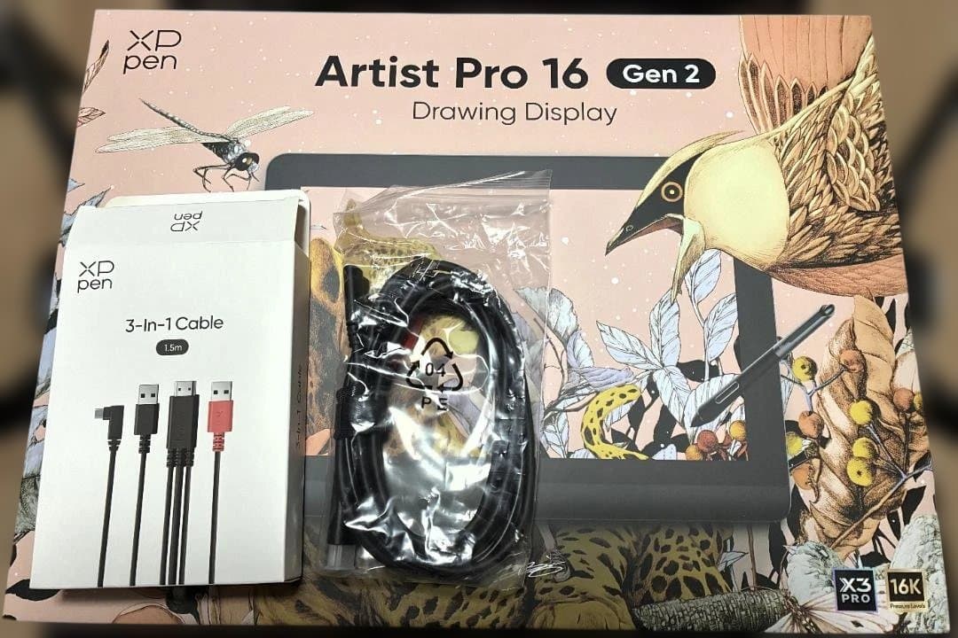 【中古品】XP-Pen Artist Pro 16 Gen 2 本体