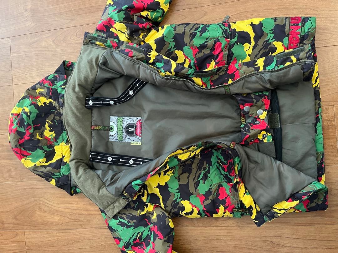 BURTON スノーボードウェア Mサイズ カモフラージュ