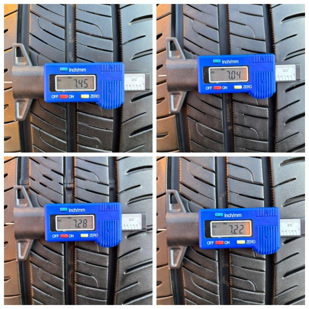 DUNLOP ENASAVE 215/60R17 2024年製9~9.5分 深山