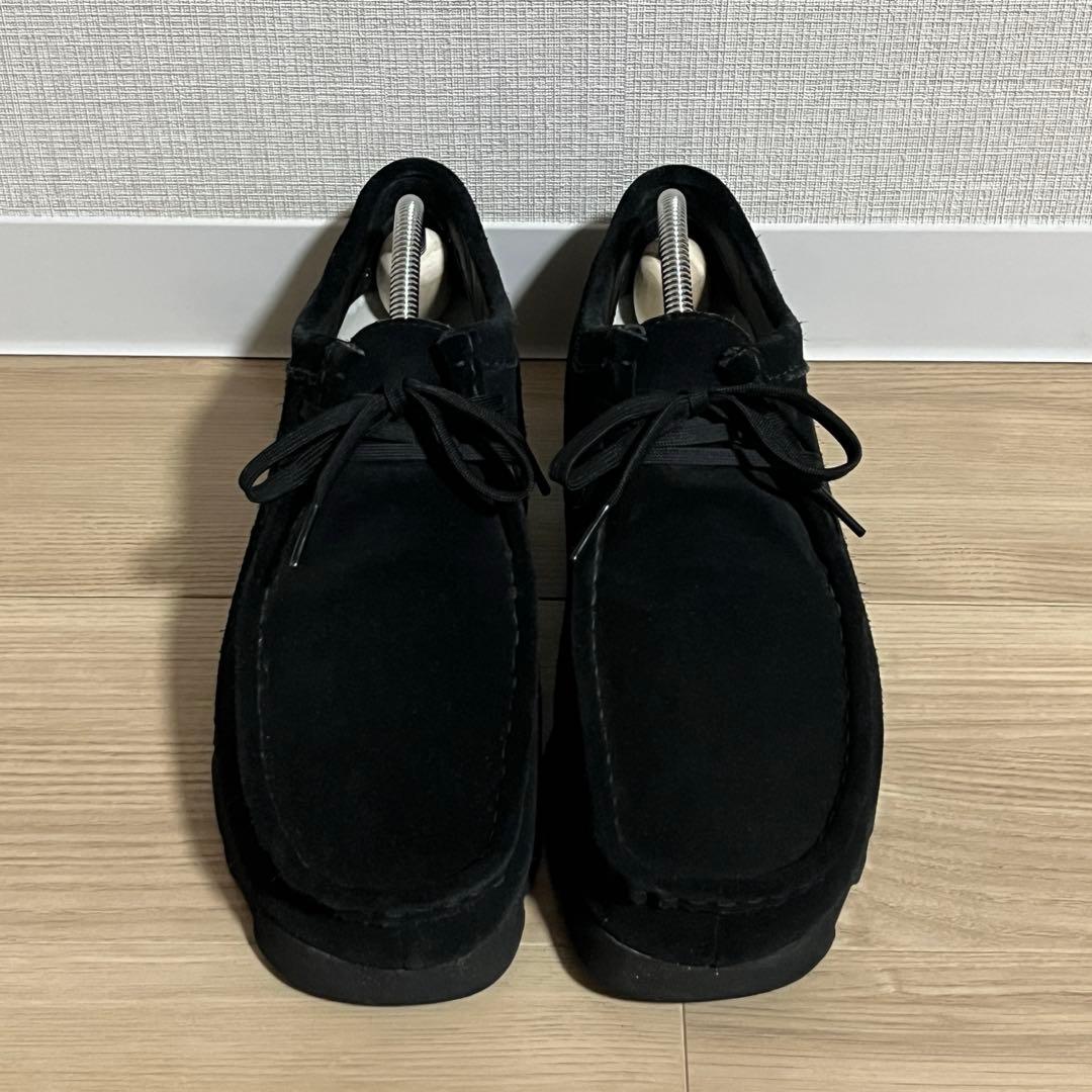 Clarks Wallabee GTX 26cm ブラックスエード UK080