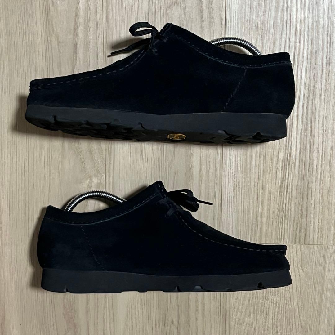 Clarks Wallabee GTX 26cm ブラックスエード UK080