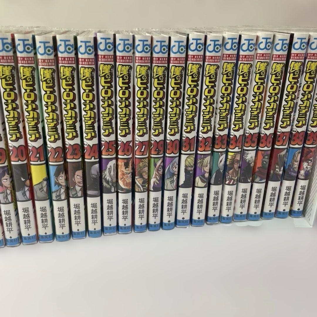 僕のヒーローアカデミア 漫画 1巻-39巻 抜けあり