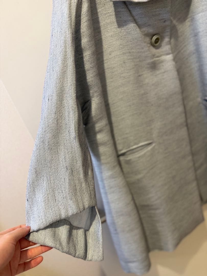 ISSEY MIYAKE グレー テーラードジャケットサイズ3