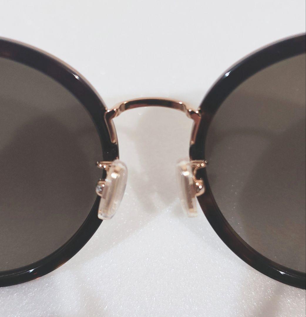 JIMMY CHOO ジミーチュウ べっ甲 パール付きサングラス UVカット