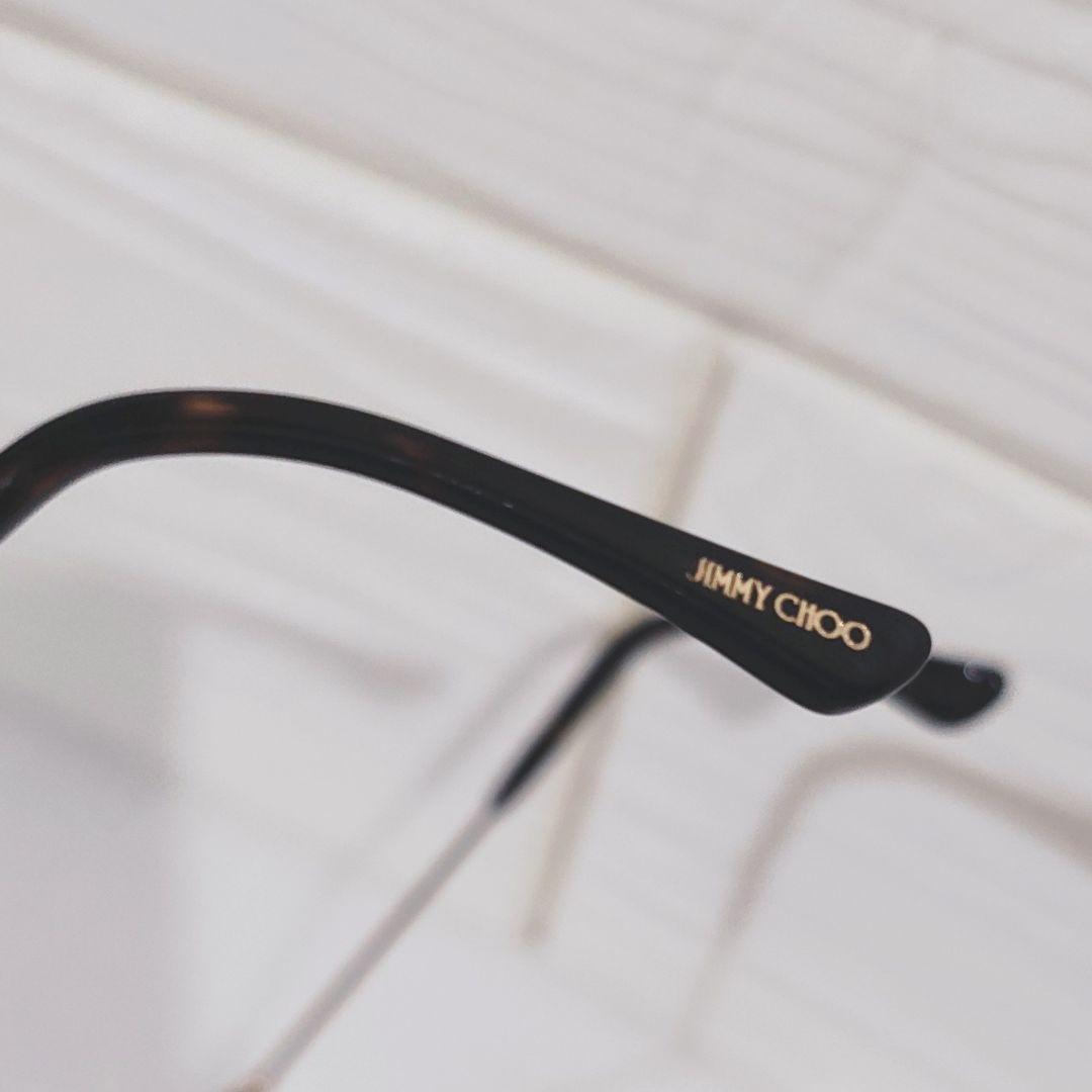 JIMMY CHOO ジミーチュウ べっ甲 パール付きサングラス UVカット