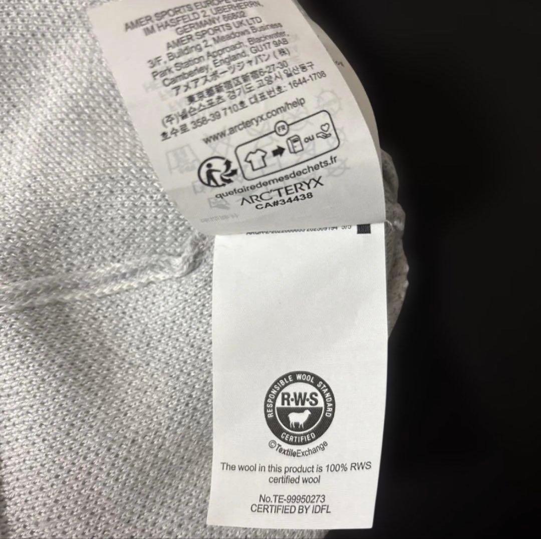 ARC'TERYX ニット帽 ビーニー　グレー
