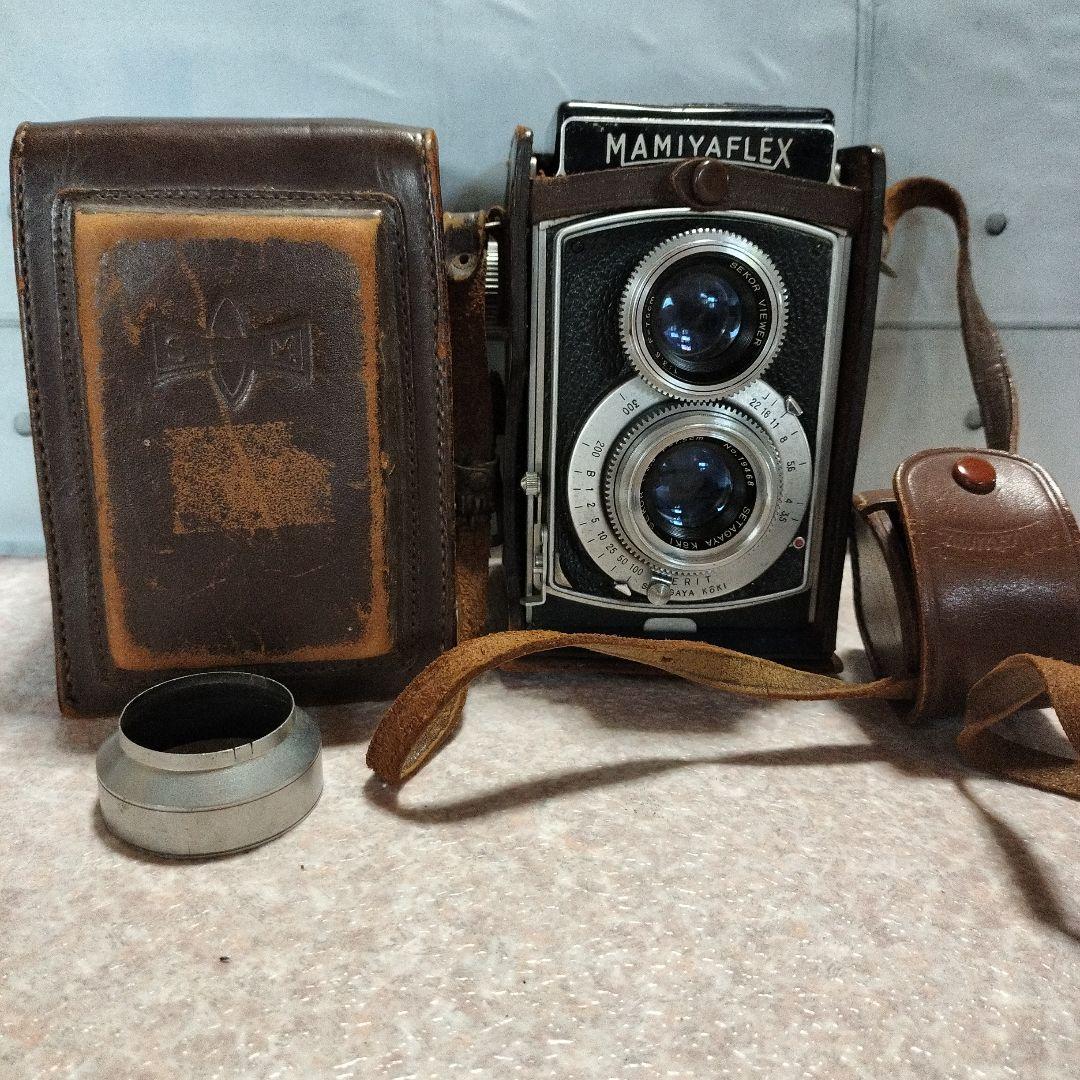 MAMIYA MAMYAFLEX　二眼レフカメラ　マミヤフレックス　中判カメラ