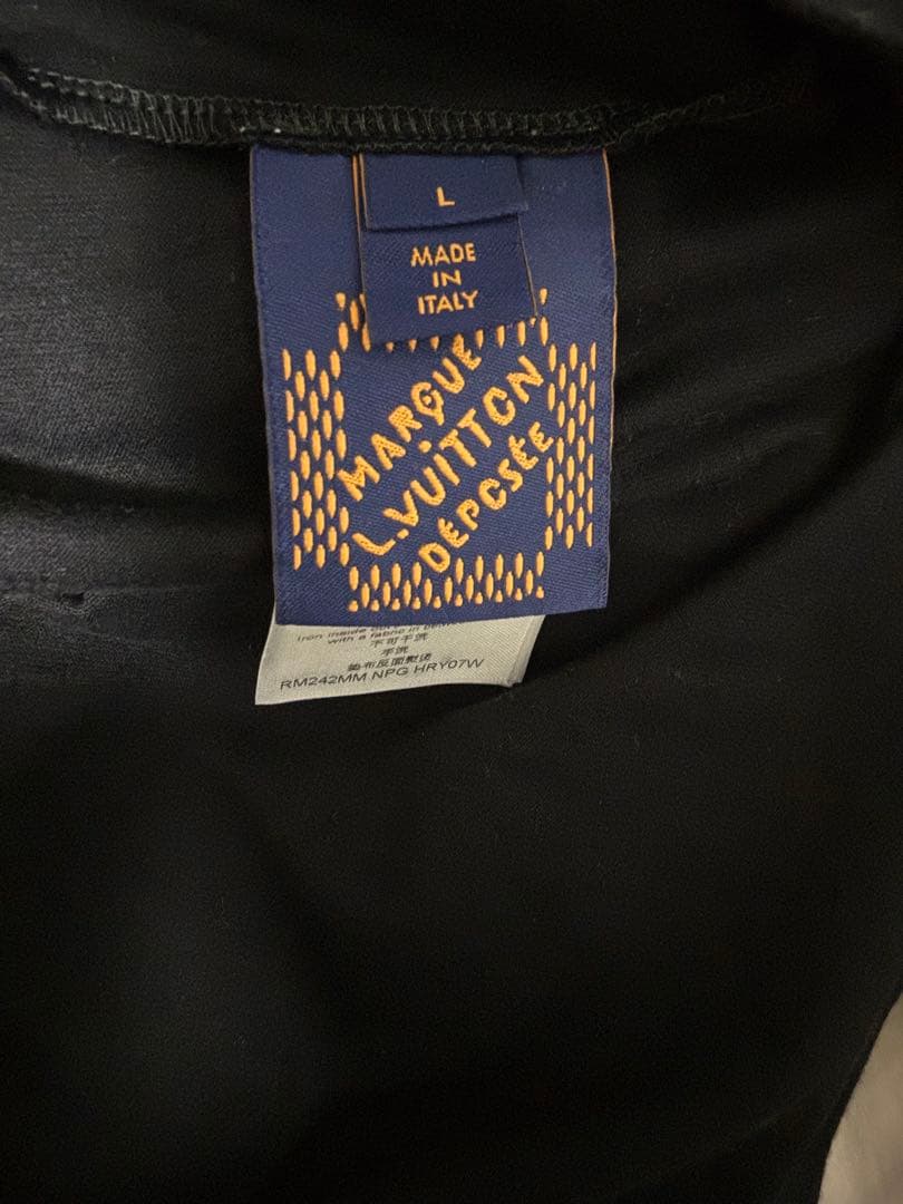 ルイヴィトン LOUIS VUITTON Lサイズ ジャンピングドッグ Tシャツ
