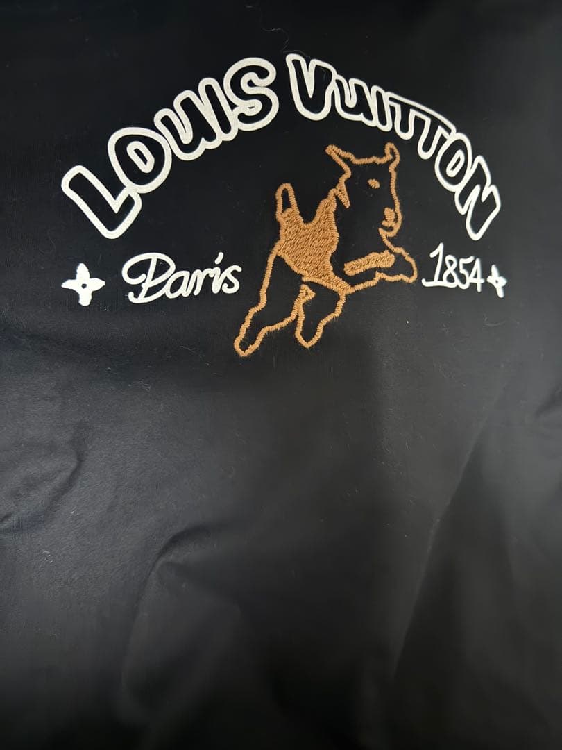 ルイヴィトン LOUIS VUITTON Lサイズ ジャンピングドッグ Tシャツ