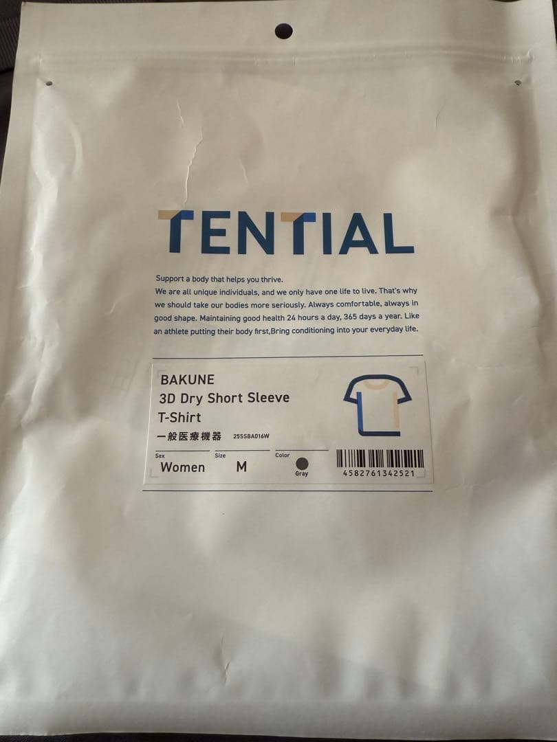 バクネ　TENTIAL BAKUNE 3D Tシャツ　レディース　M