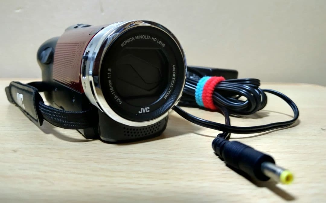 JVC GZ-HM177-R ビデオカメラ 60倍ズーム