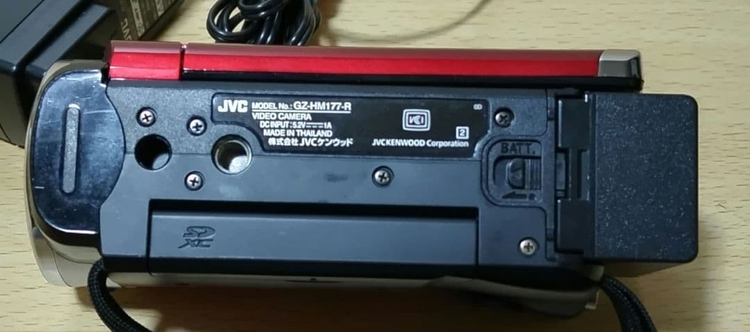 JVC GZ-HM177-R ビデオカメラ 60倍ズーム