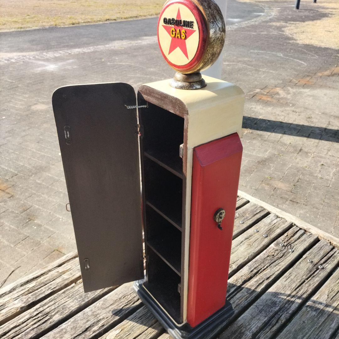 s*0様 ヴィンテージ ガソリンスタンド 小物入れ