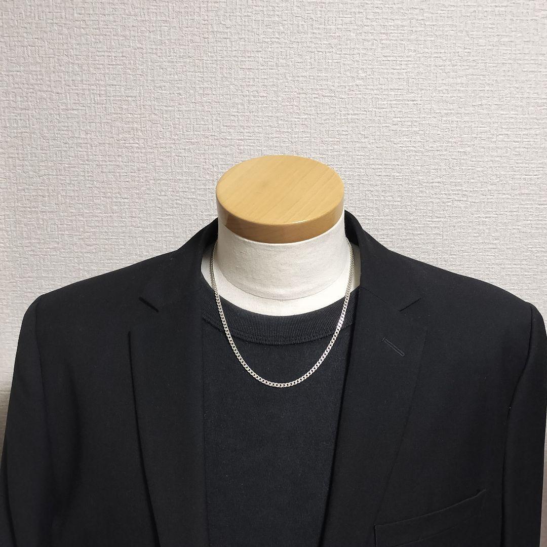 訳あり品 エンポリオ アルマーニ 喜平 ネックレス SV925 EA 50cm