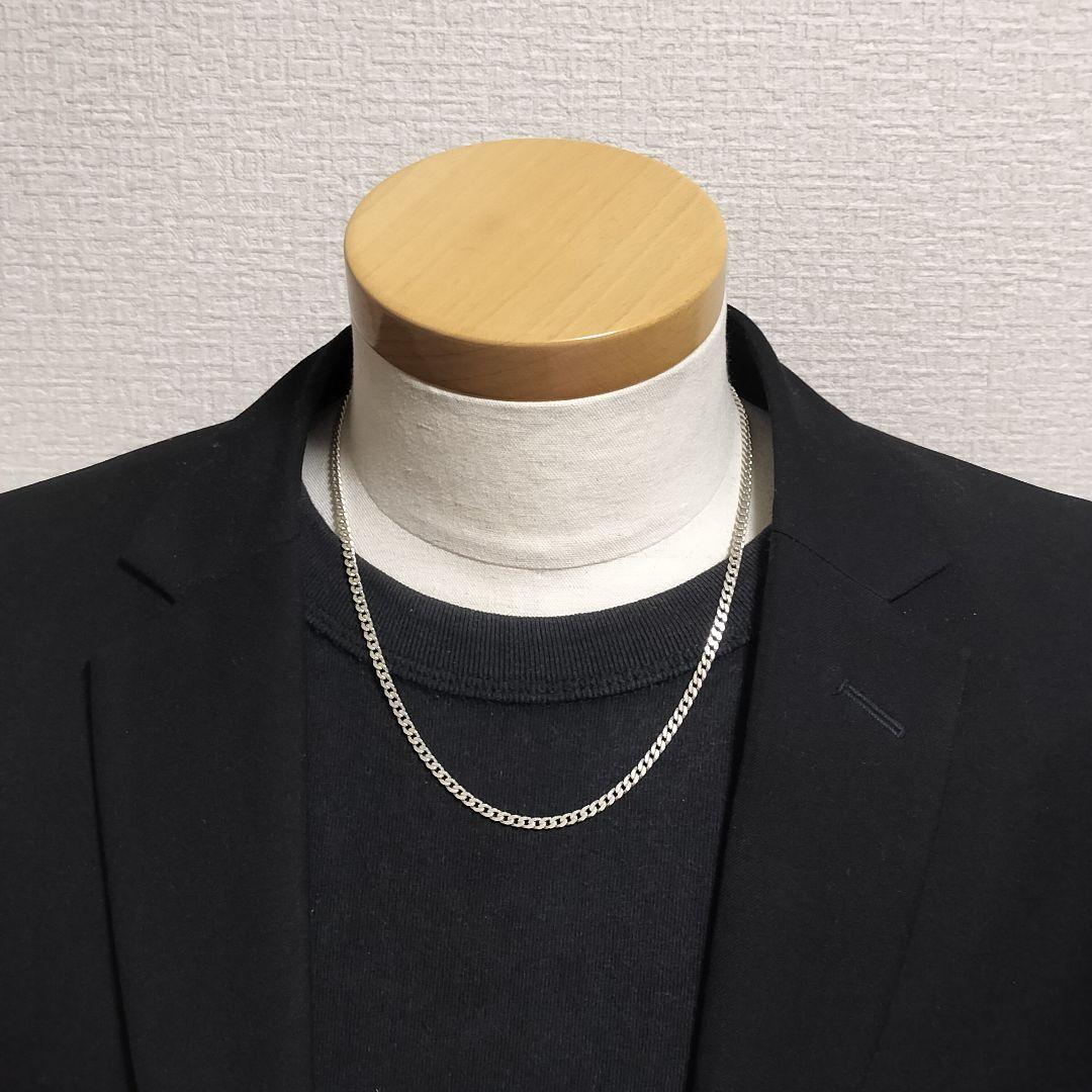 訳あり品 エンポリオ アルマーニ 喜平 ネックレス SV925 EA 50cm