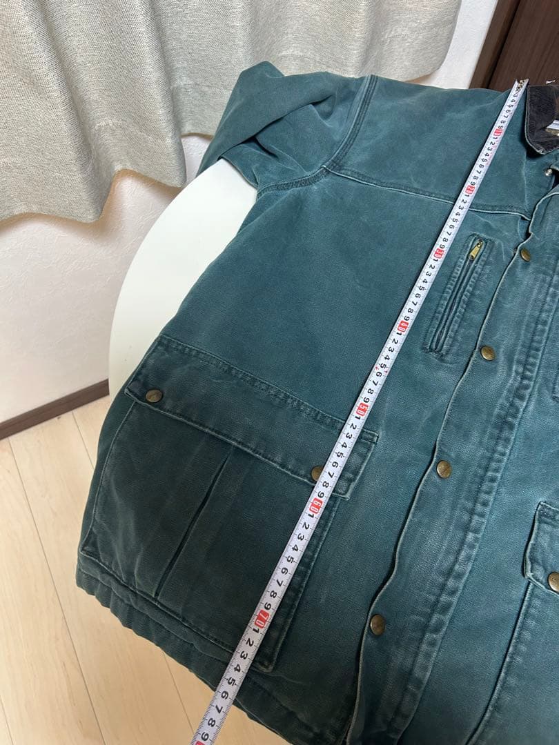 Carhartt ミシガンコート USA製 グリーン ダック　チョアコート