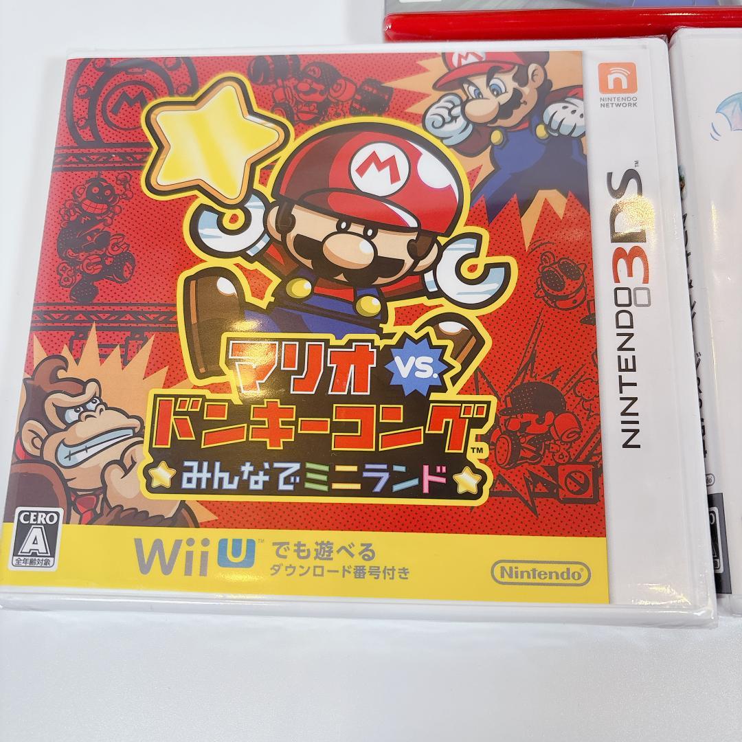 【新品未開封】3DS マリオ 3点豪華セット マリオカート7 ルイージRPG4