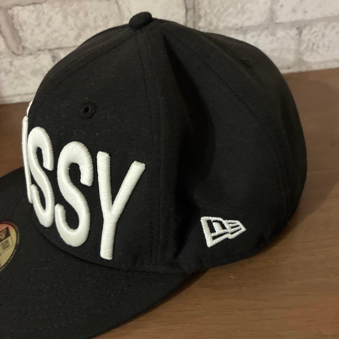 STUSSY 59FIFTY キャップ ブラック