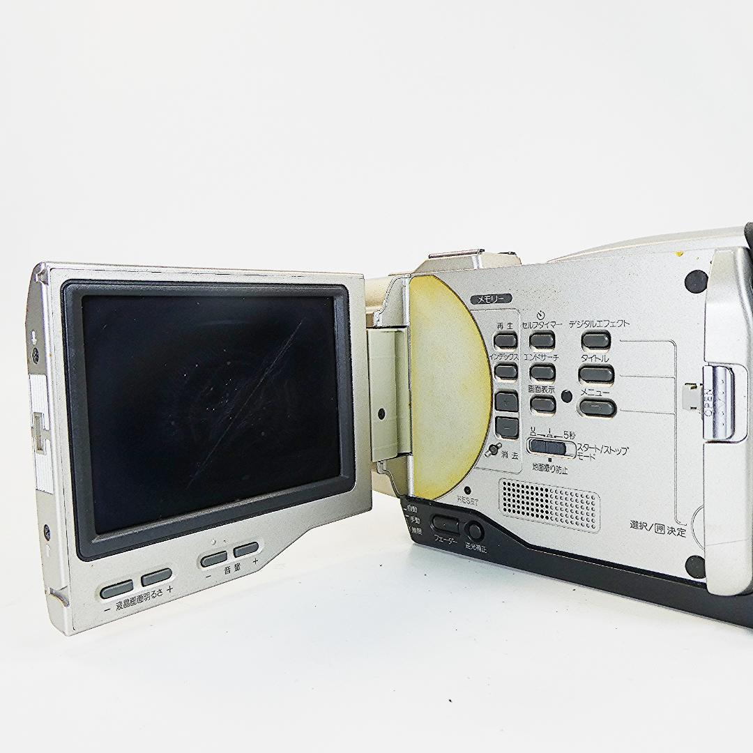 動作品ソニー DCR-TRV10 Mini DVビデオカメラDVDダビングに最適