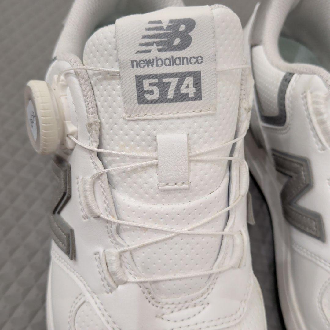 New Balance 574 BOA ホワイト 女性用