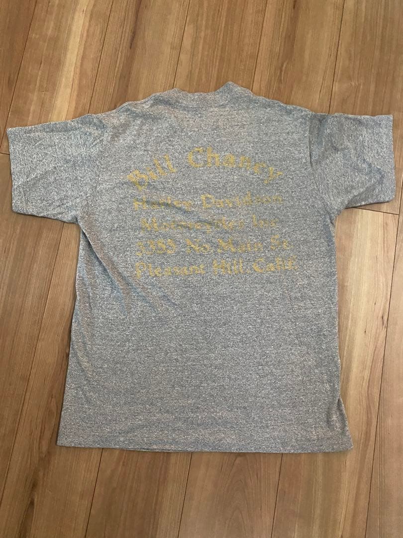 ハーレーTシャツ　ヴィンテージ　80s グレー
