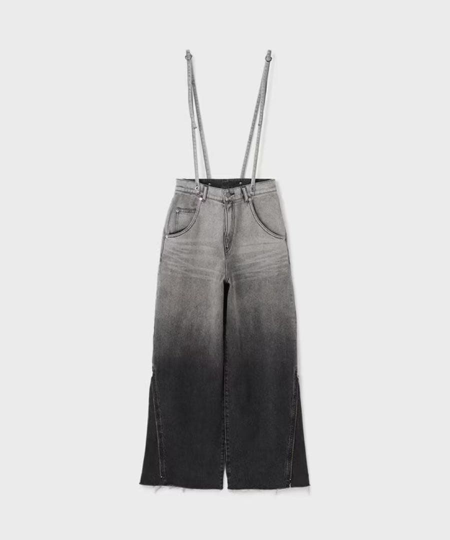 【値下げ中】【新品】grace continental サス付zipデニムパンツ