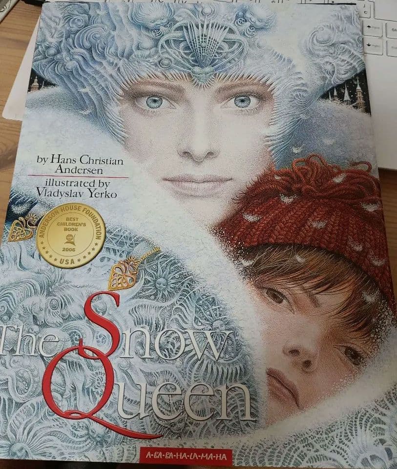 アナと雪の女王　ディズニー　アンデルセン　海外限定　雪の女王　原本