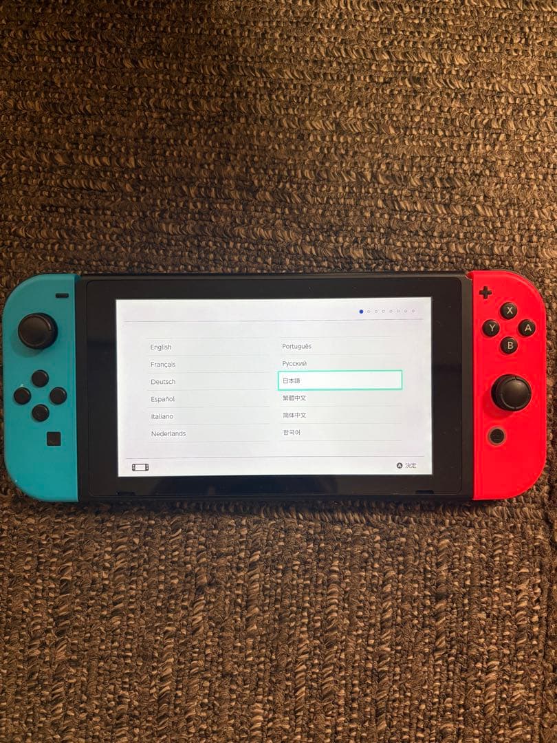 Nintendo Switch 本体 + ゲームソフト2本(付属品全有)
