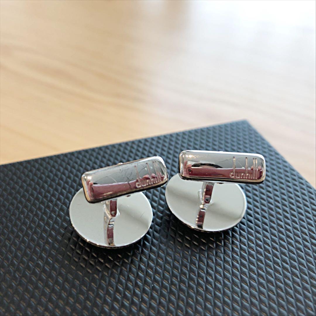ダンヒル　カフスリンクス　サッカーボールモチーフ　dunhill