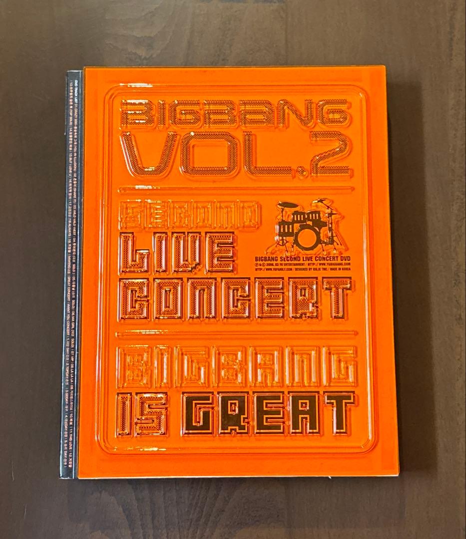 【レア】BIGBANG VOL.1 CD、VOL.2 DVDセット売り