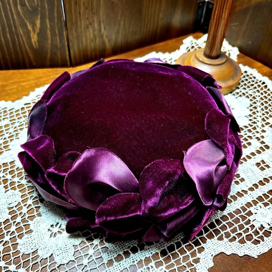 専用　神戸マキシン　ヴィンテージ　ハット トーク帽