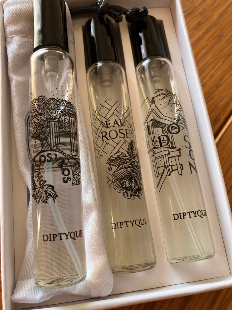 DIPTYQUE 10ml3本セット/DOSON/ROSE/PHILOSYKOS