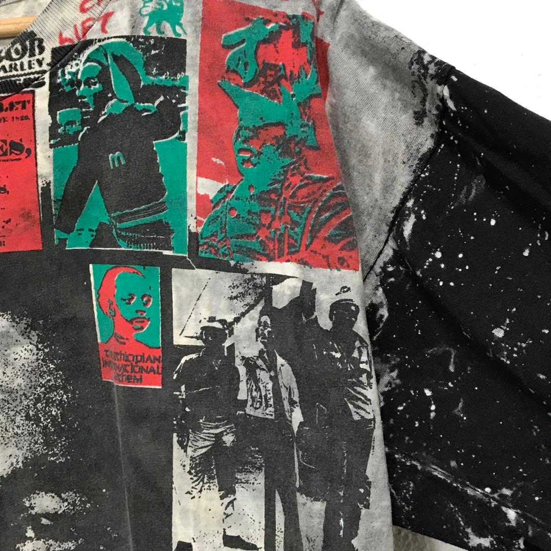 92年　ボブマーリー×モスキートヘッド　ビンテージ半袖バンドTシャツ　バンT