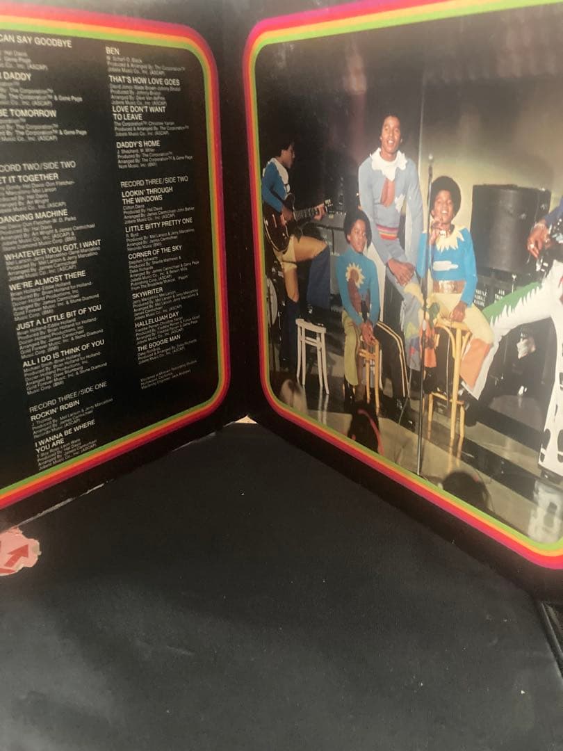 貴重Jackson 5 Anthology LP 3枚組レアグルーヴ