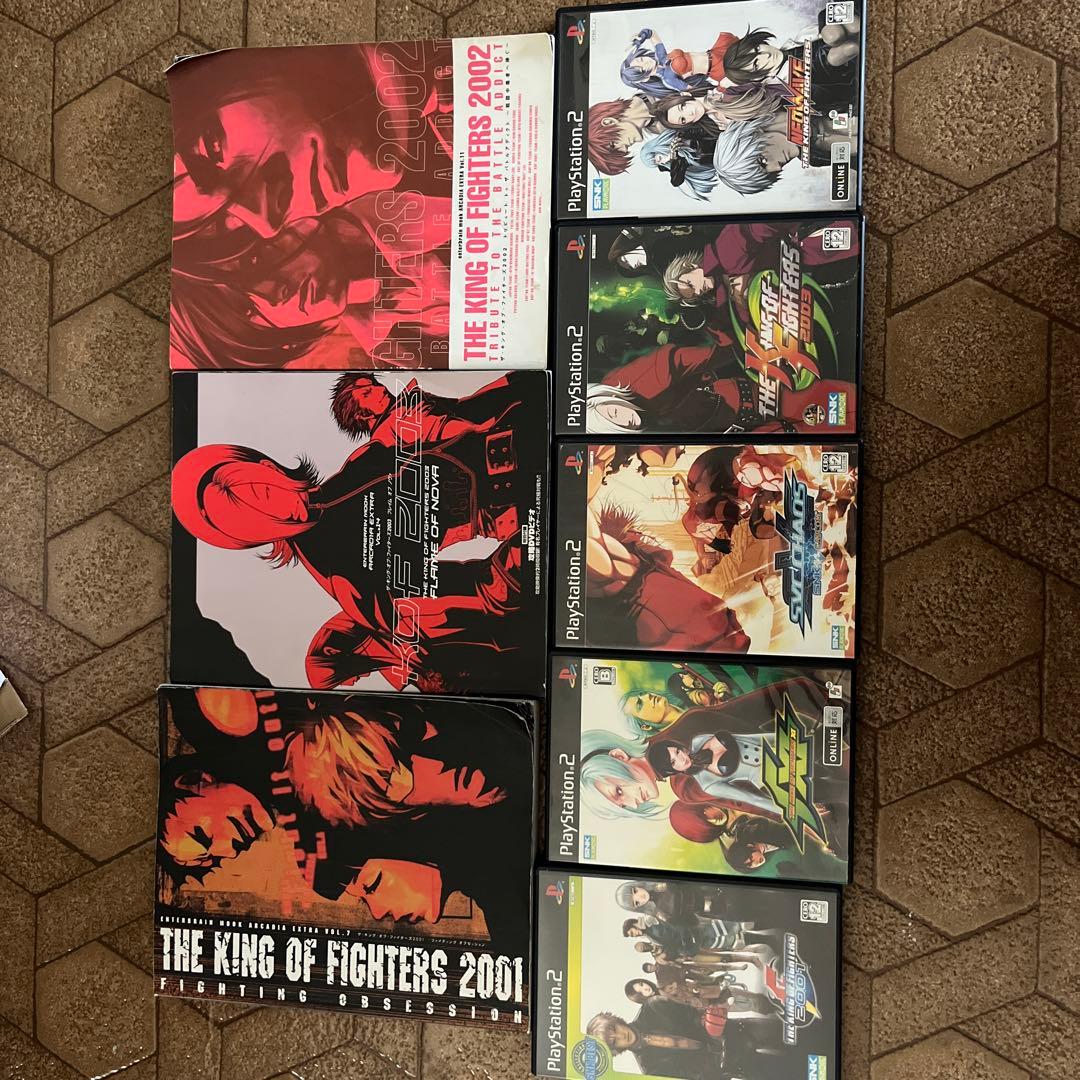 KOF 2001, 2003 、
XⅠ、NEOWAVE 、SVC 攻略本3冊