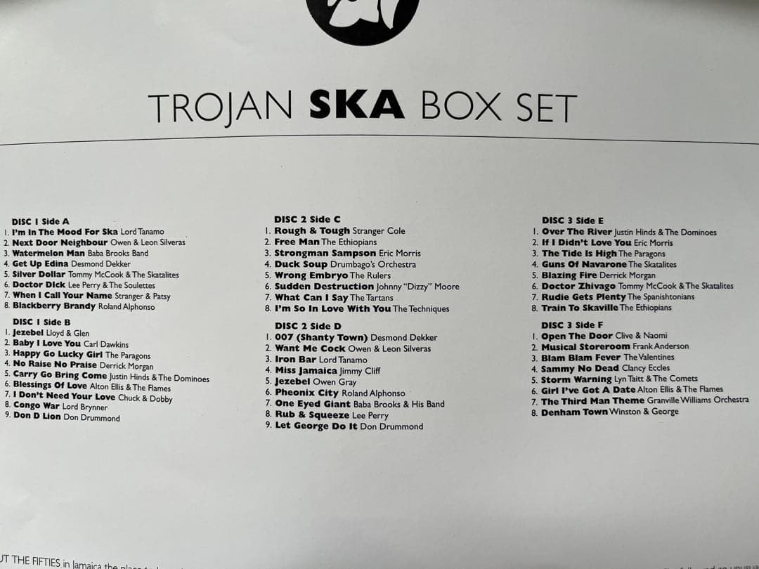 最々終値下 TROJAN SKA BOX SET vol.1 限定版 3LP