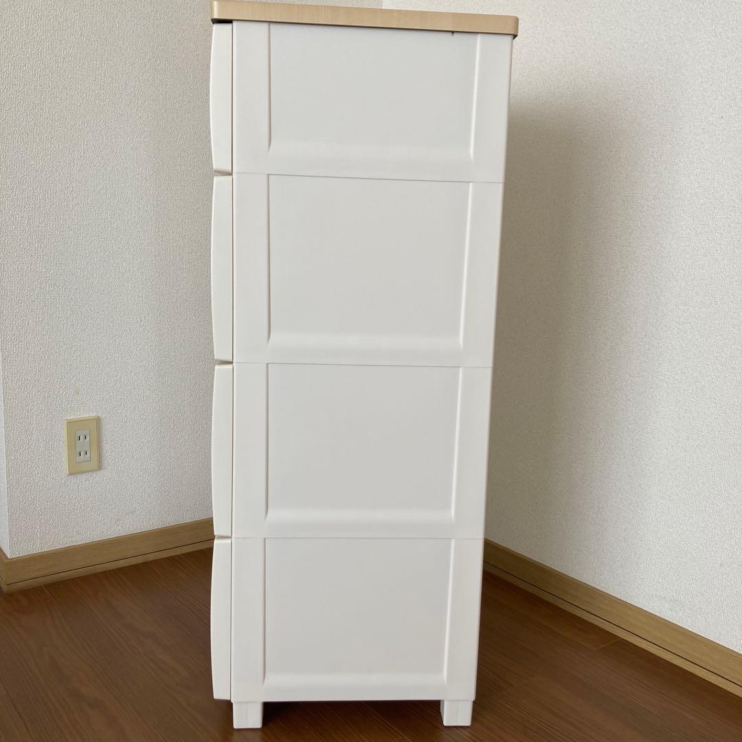 天馬　フィッツプラス　深型　4段　幅65cm 高さ105cm チェスト　収納
