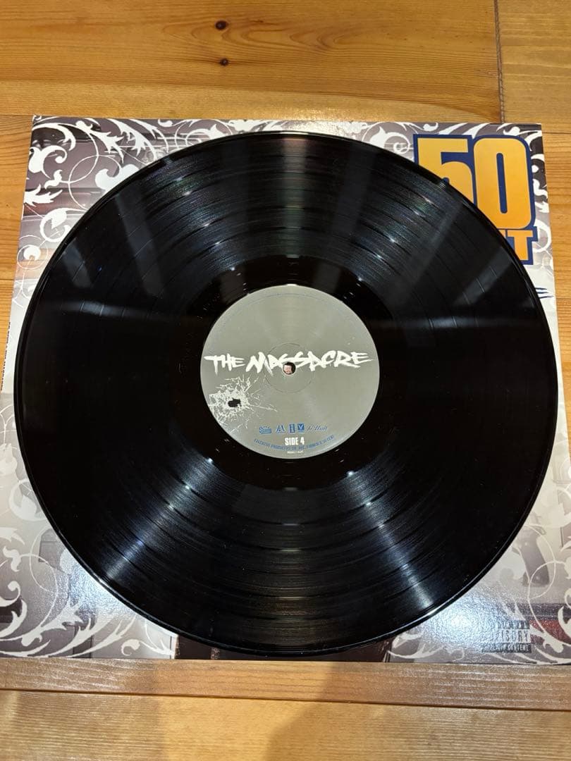 50Cent The Massacre 12インチLP