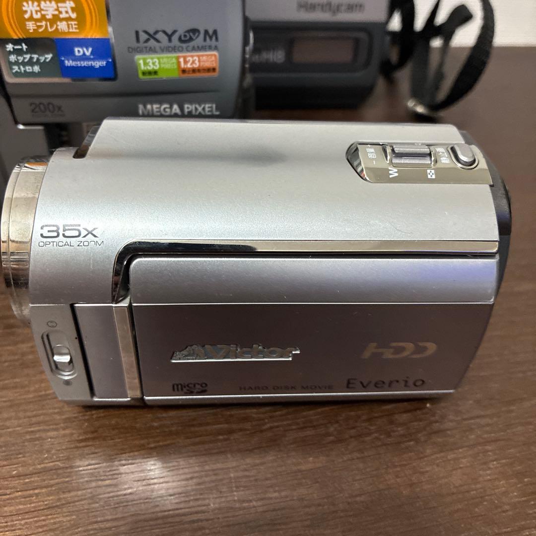 SONY Victor Canon デジタルビデオカメラ　まとめ売り　ジャンク扱