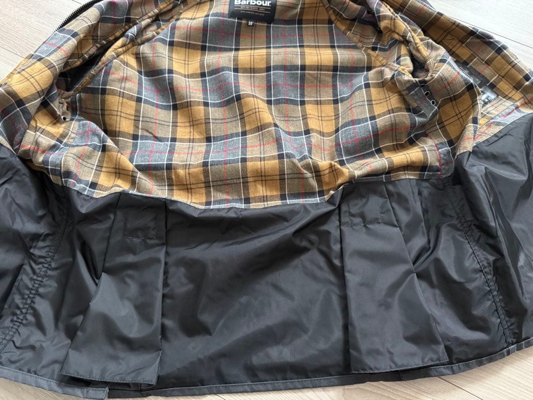 Barbour BEDALE / ビデイル ワックスジャケット グレー 38