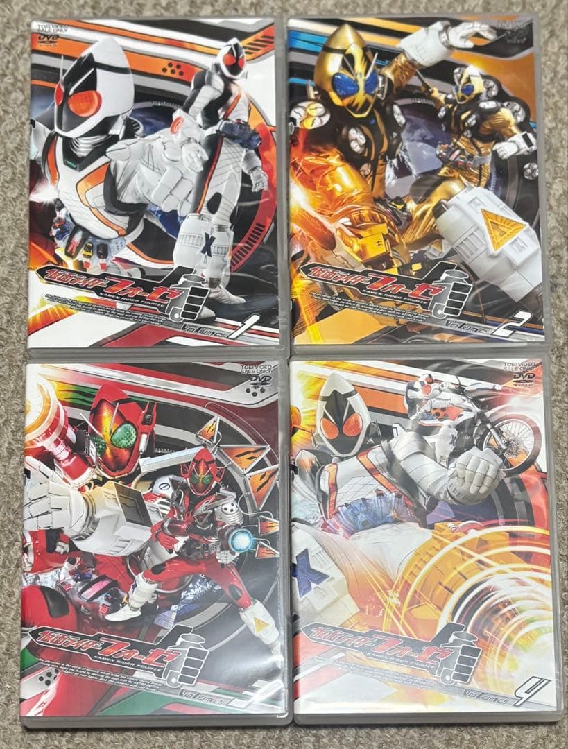 仮面ライダーフォーゼ　DVD全巻セット（ケース付き）