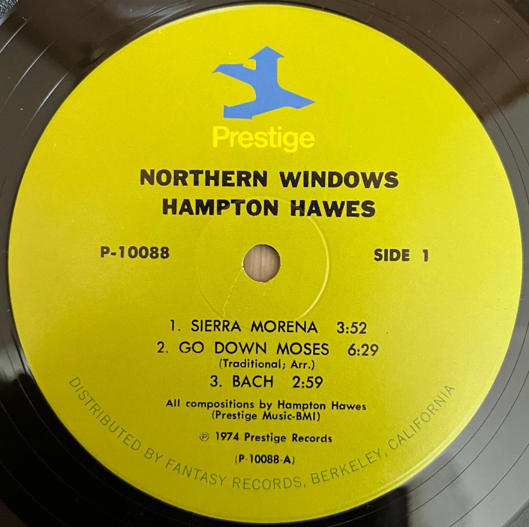 洋楽 NORTHERN WINDOWS HAMPTON HAWES