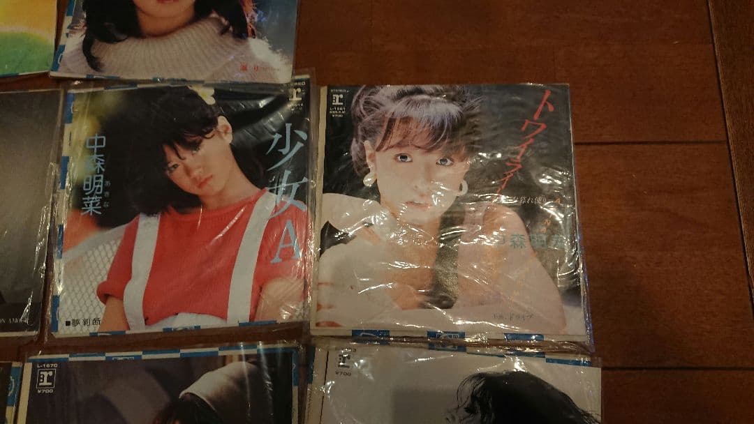 希少✨ 中森明菜 EPレコード 18枚セット まとめ売り 昭和レトロ 当時物